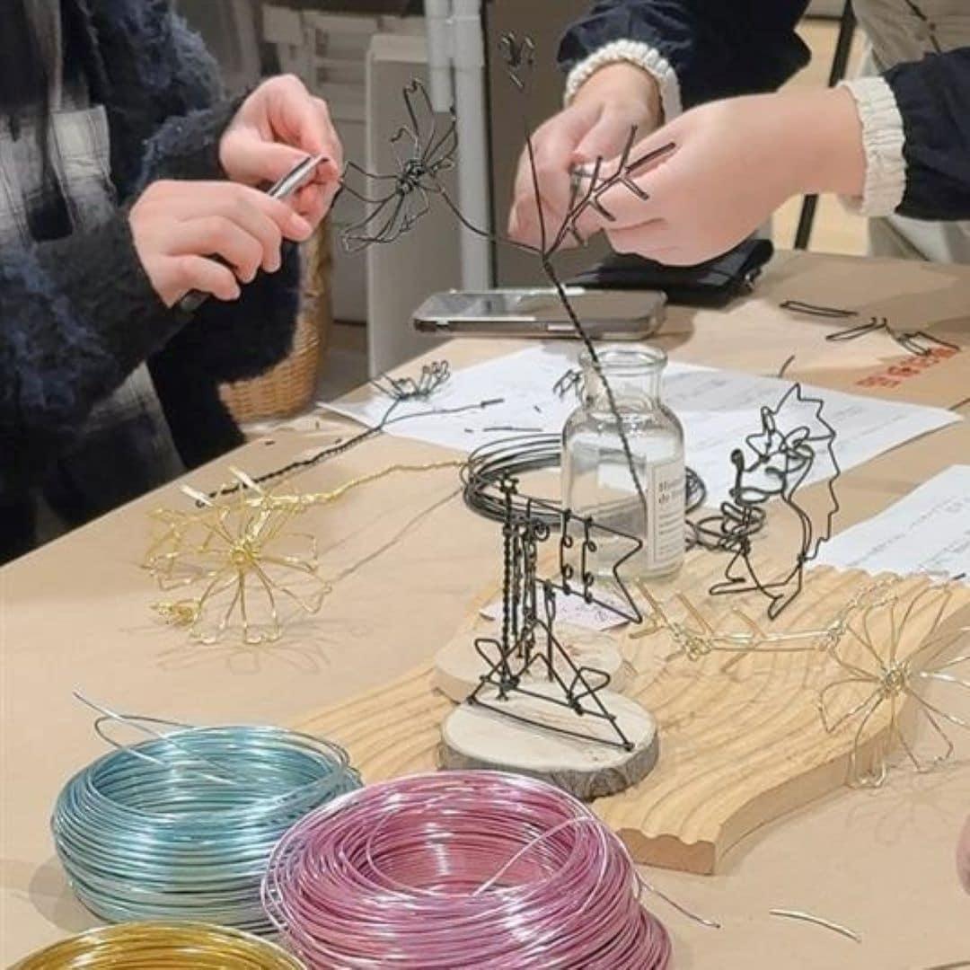 神戸阪急_ワイヤーアート