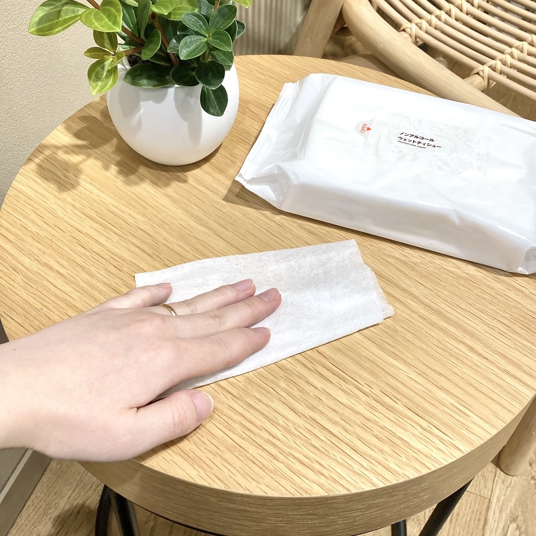 【マルエイガレリア】シンプルなパッケージが好き無印良品の『ウェットティシュー』