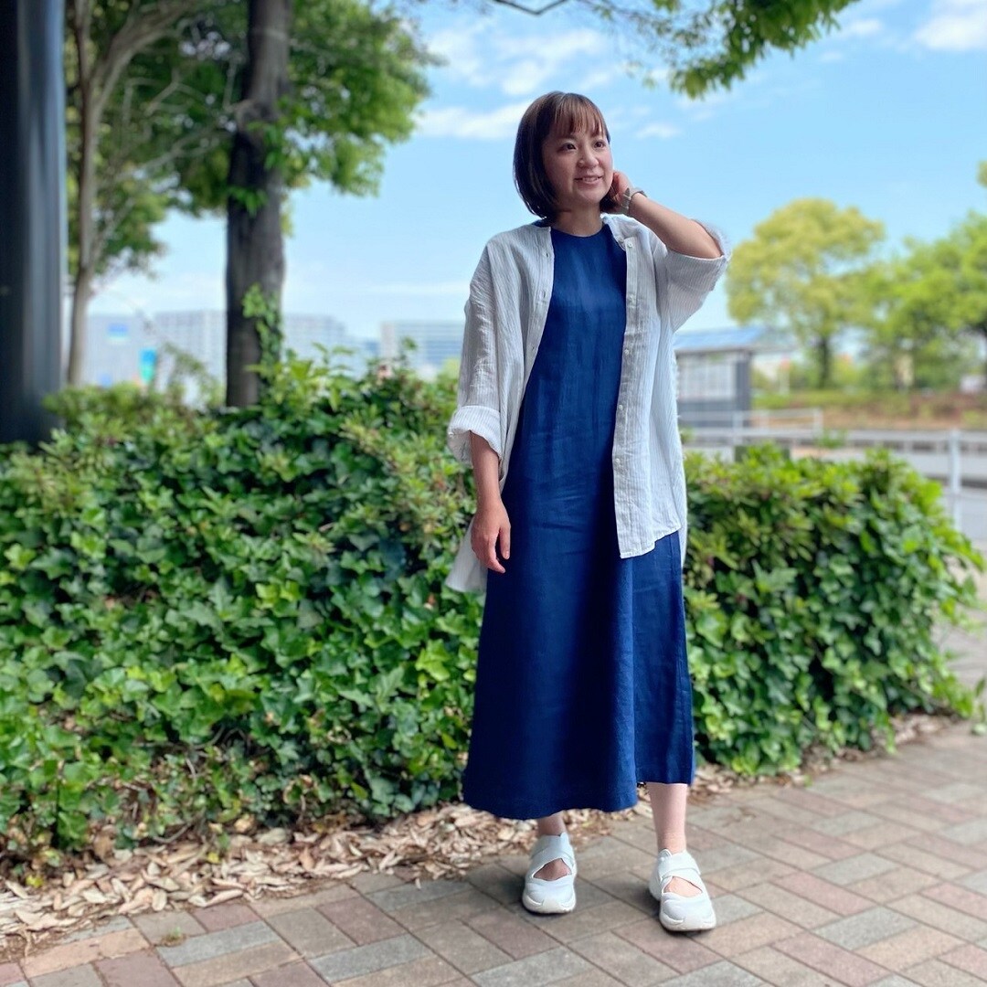 【イオンモール浦和美園】オフ白に合わせたスタイリング１