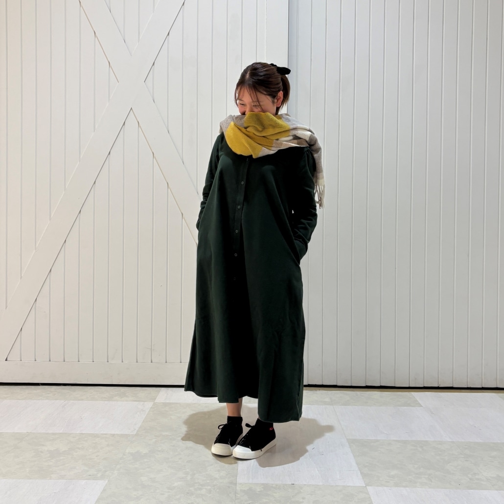 フランネルワンピース