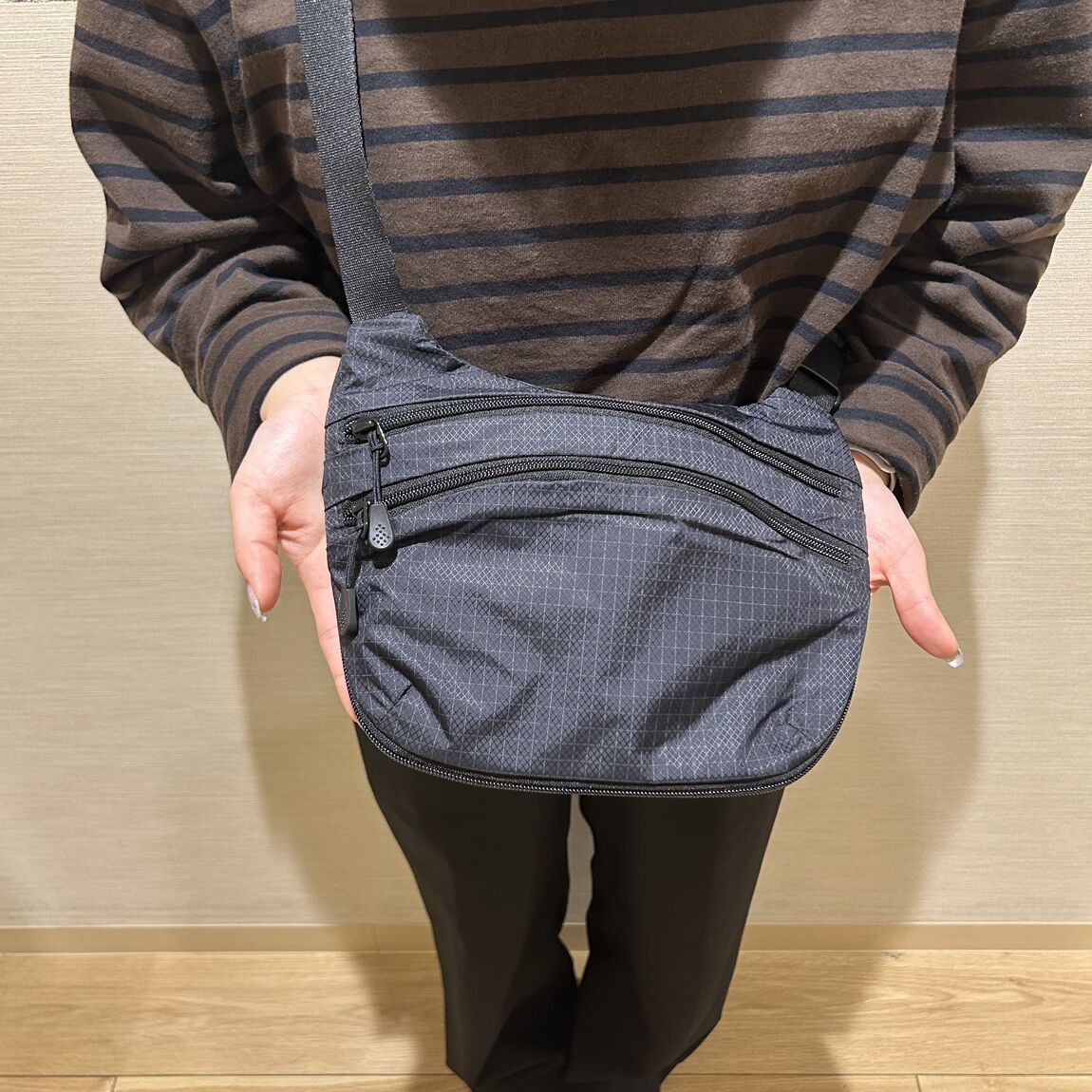 リップストップミニショルダーバッグ