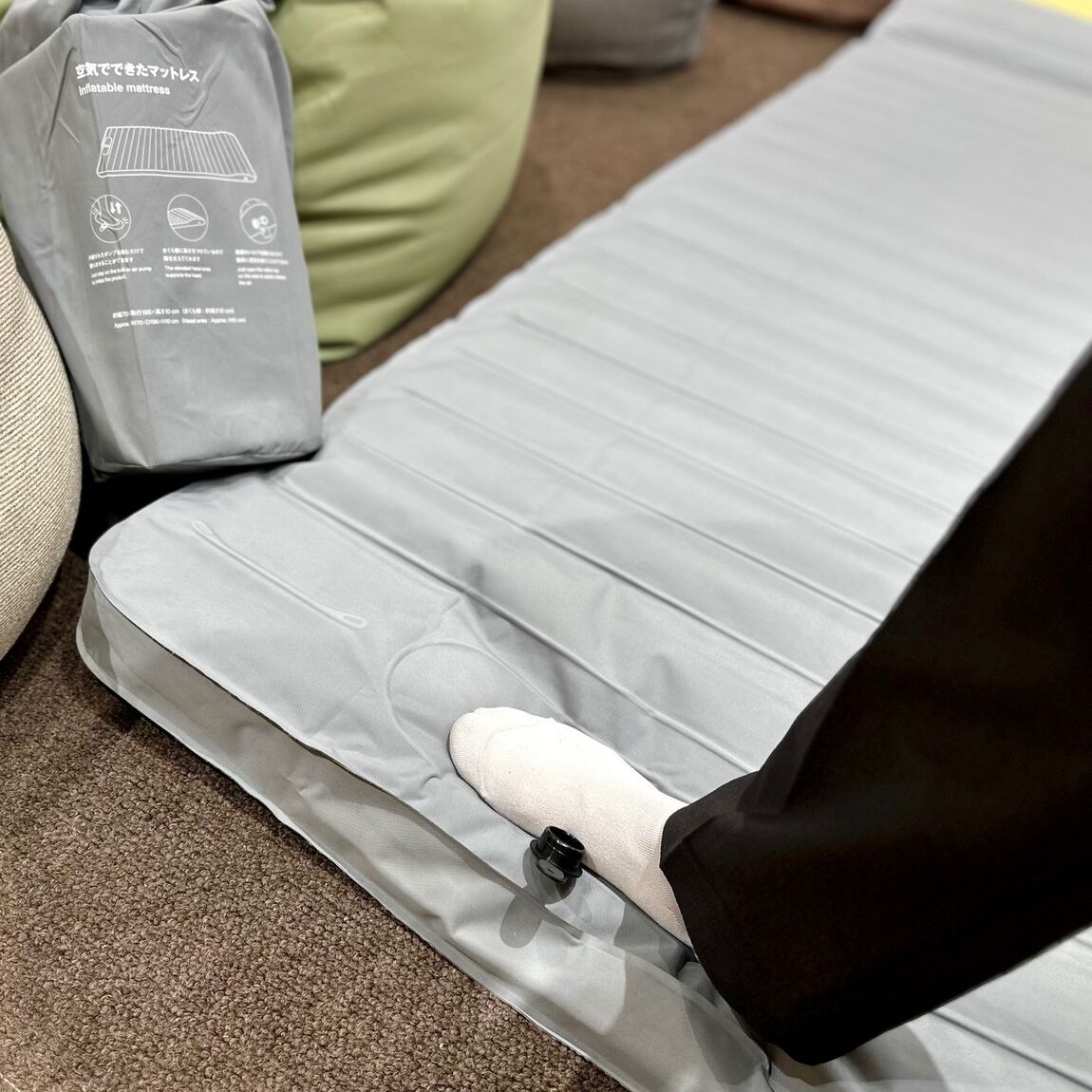 【アクロスプラザ長岡】大人気、空気でできたマットレスが再入荷しました！_EMF6w9