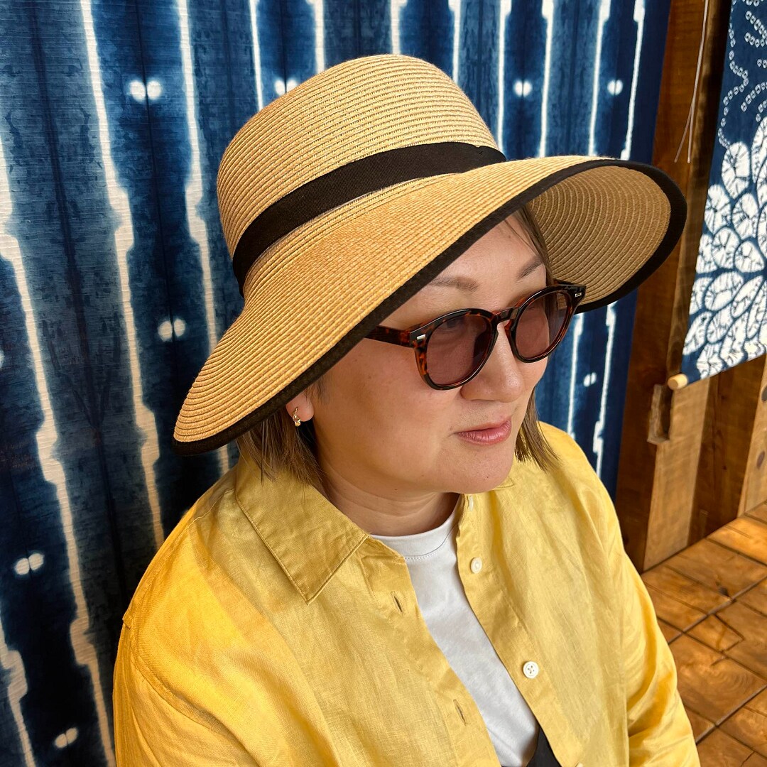 帽子サングラス