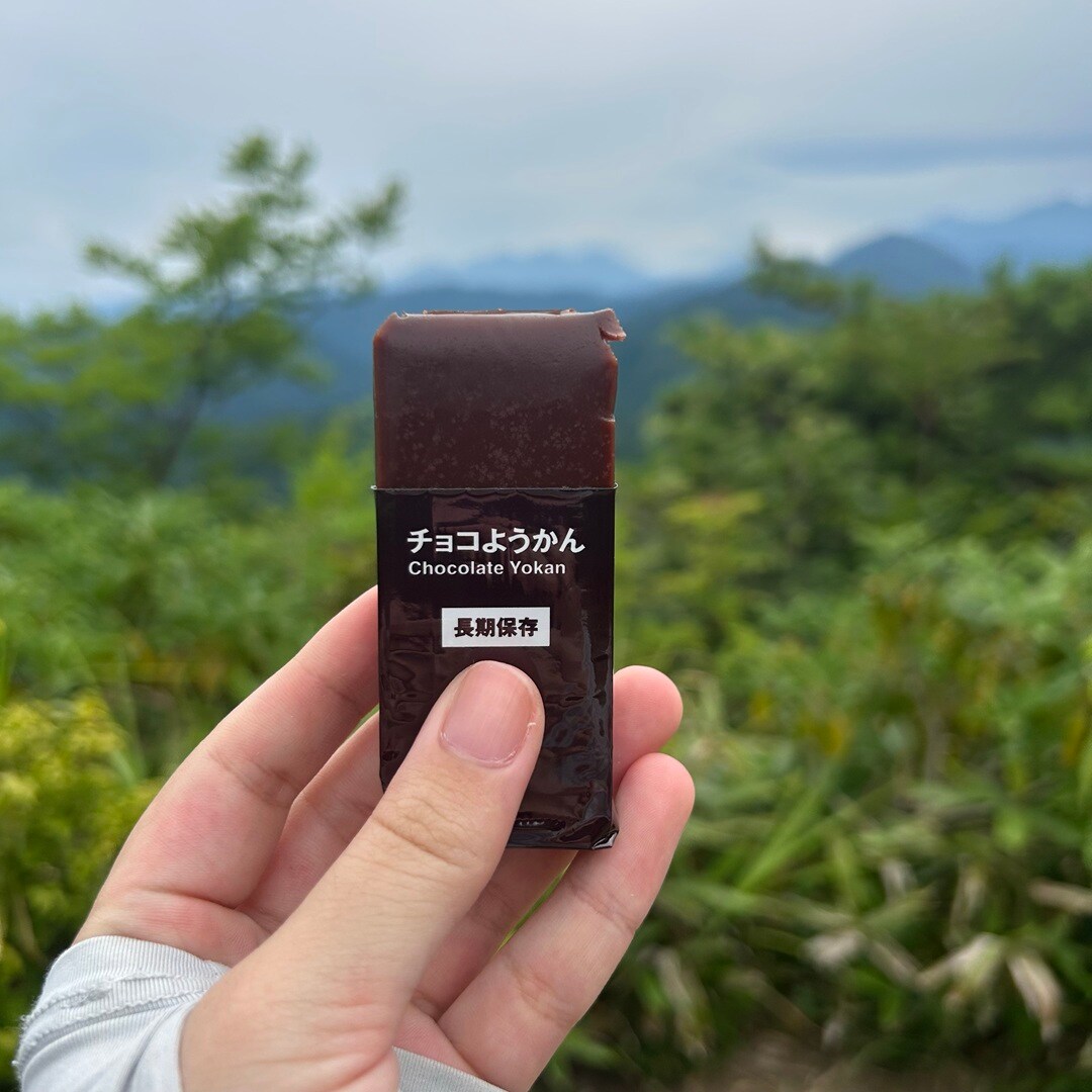 【魚津】夏山と、チョコようかん。_qQJAe2