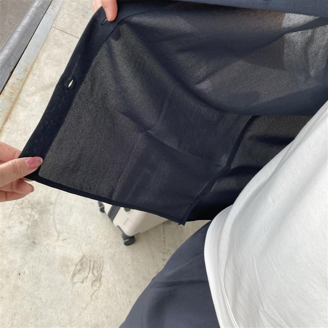 風を通すブラウスアップ