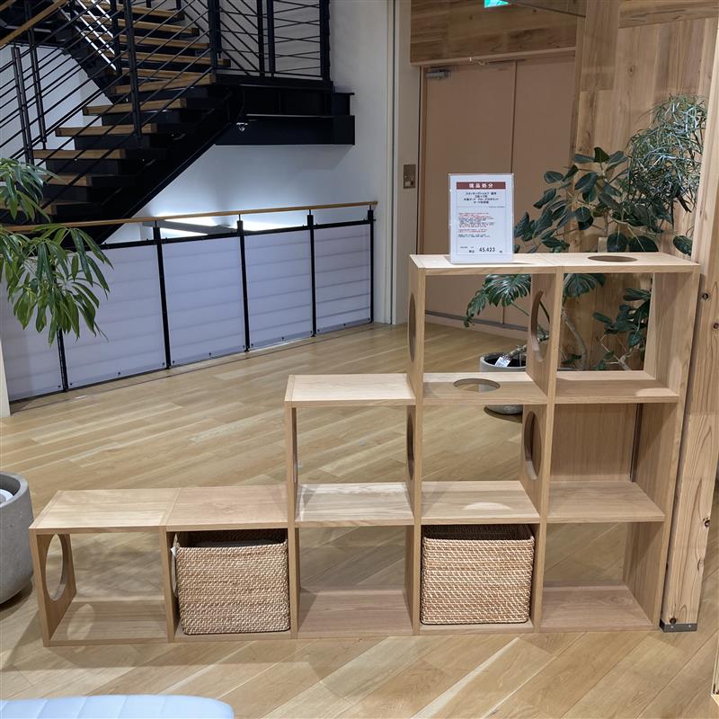 スタッキングシェルフ猫