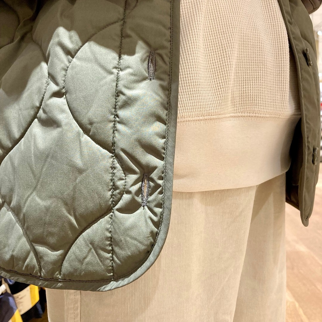 婦人　ふんわり中わた　キルティングジャケット