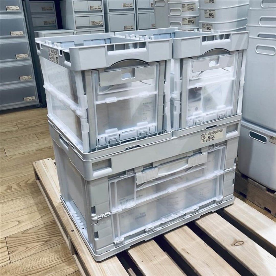 生活用品の備蓄、ローリングストックの収納にも便利ですね。