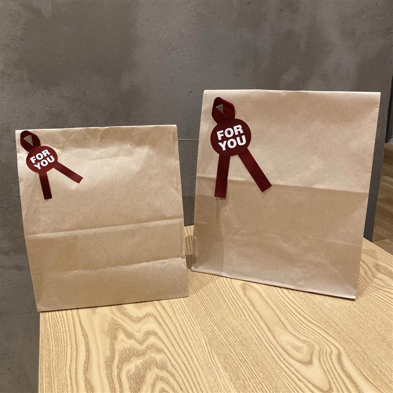 無料　ギフト袋　マチ有