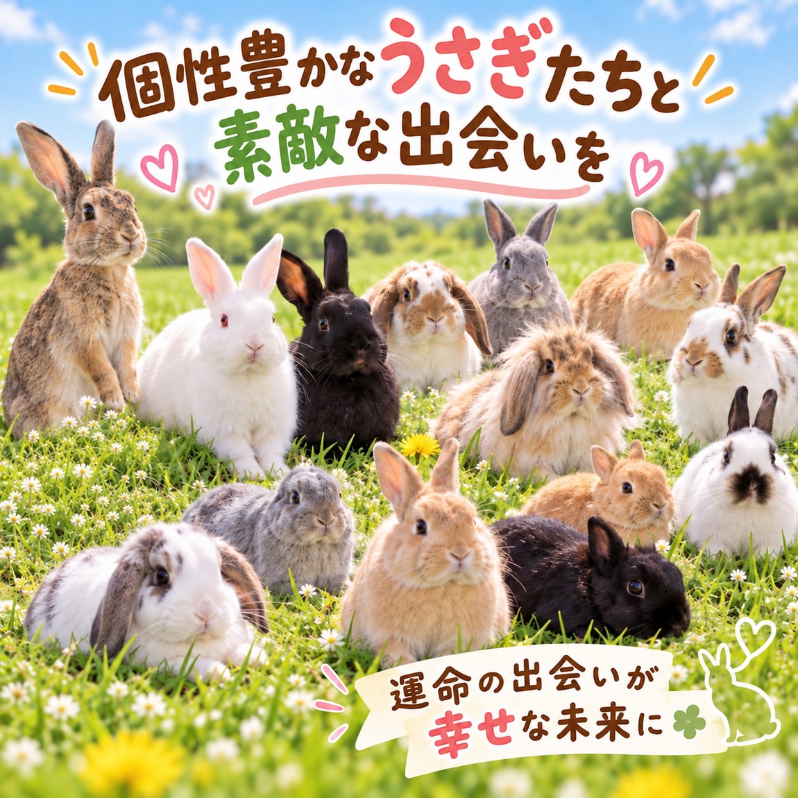 20261107　保護うさぎとの触れ合いイベント・保護うさぎ譲渡会