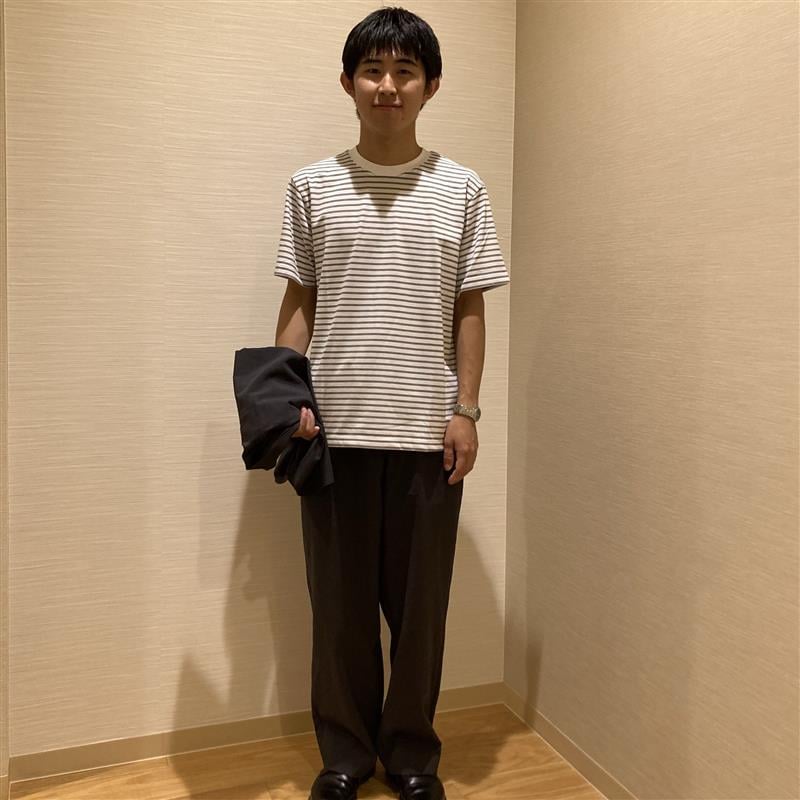 【イオンモール北大路】身長169cm/風を通すシャツとパンツを使ったセットアップコーデ_0ztJF3