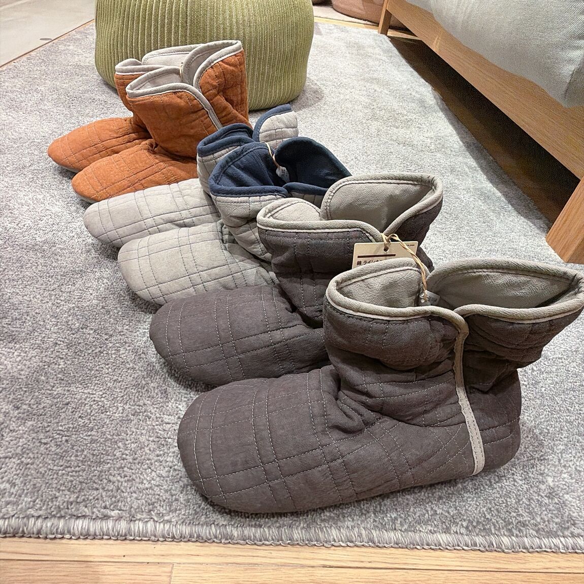 【パークプレイス大分】新商品｜ルームシューズで足元から、あたたかく。_A2dhFL