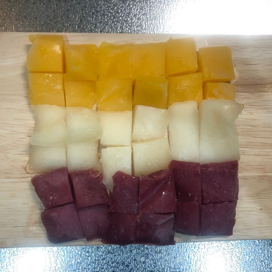 【岡山ロッツ】果汁１００％ゼリーで作ってみました