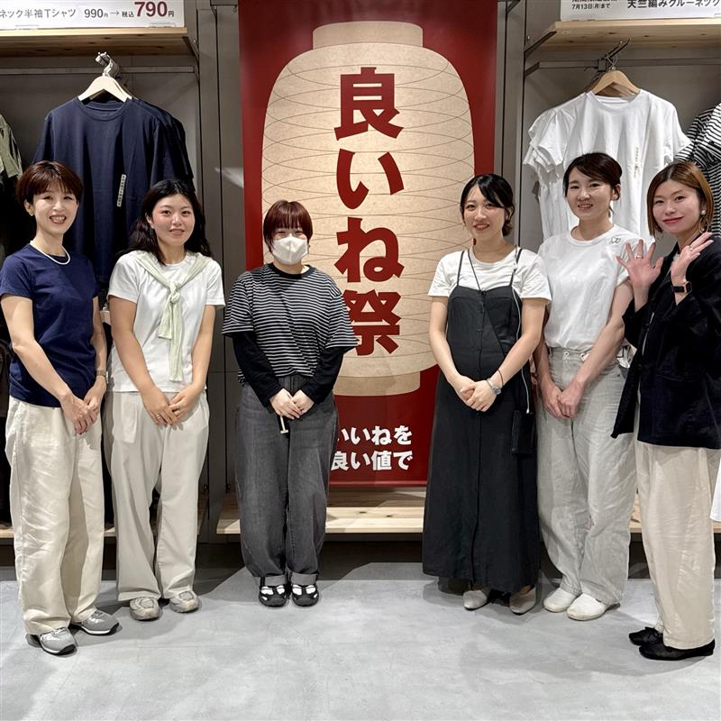 【ソラリアプラザ】スタッフの着こなし｜スタッフTシャツDAY開催のお知らせ_HQ40M2