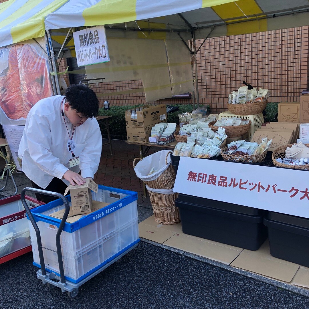 ふれあいまつり準備