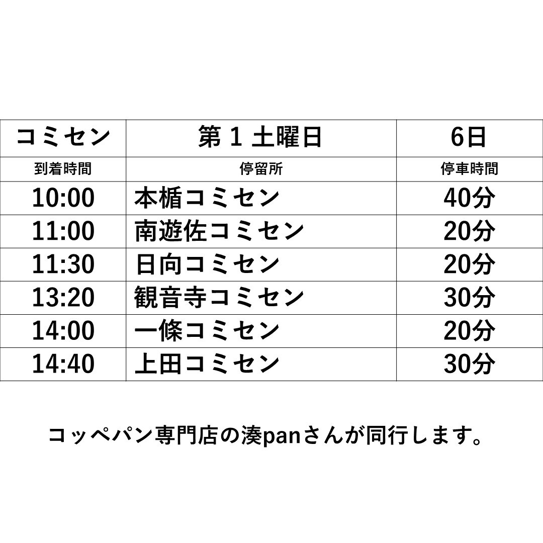 第１土曜日