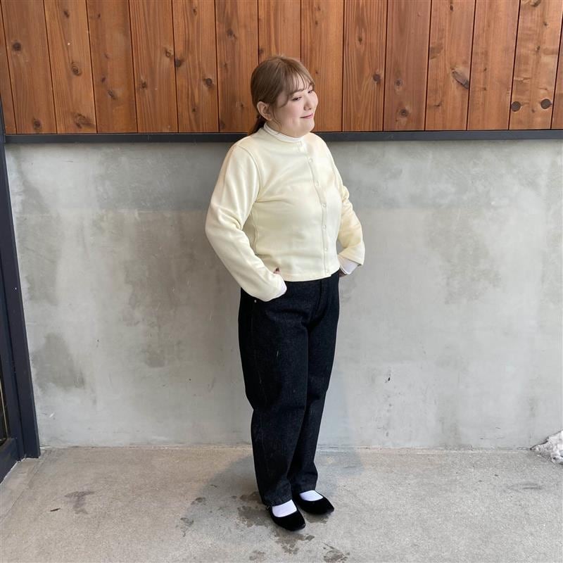 スウェットカーディガン