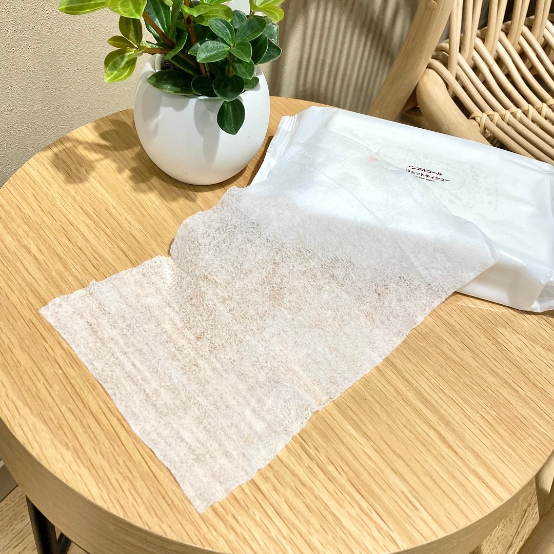 【マルエイガレリア】シンプルなパッケージが好き無印良品の『ウェットティシュー』