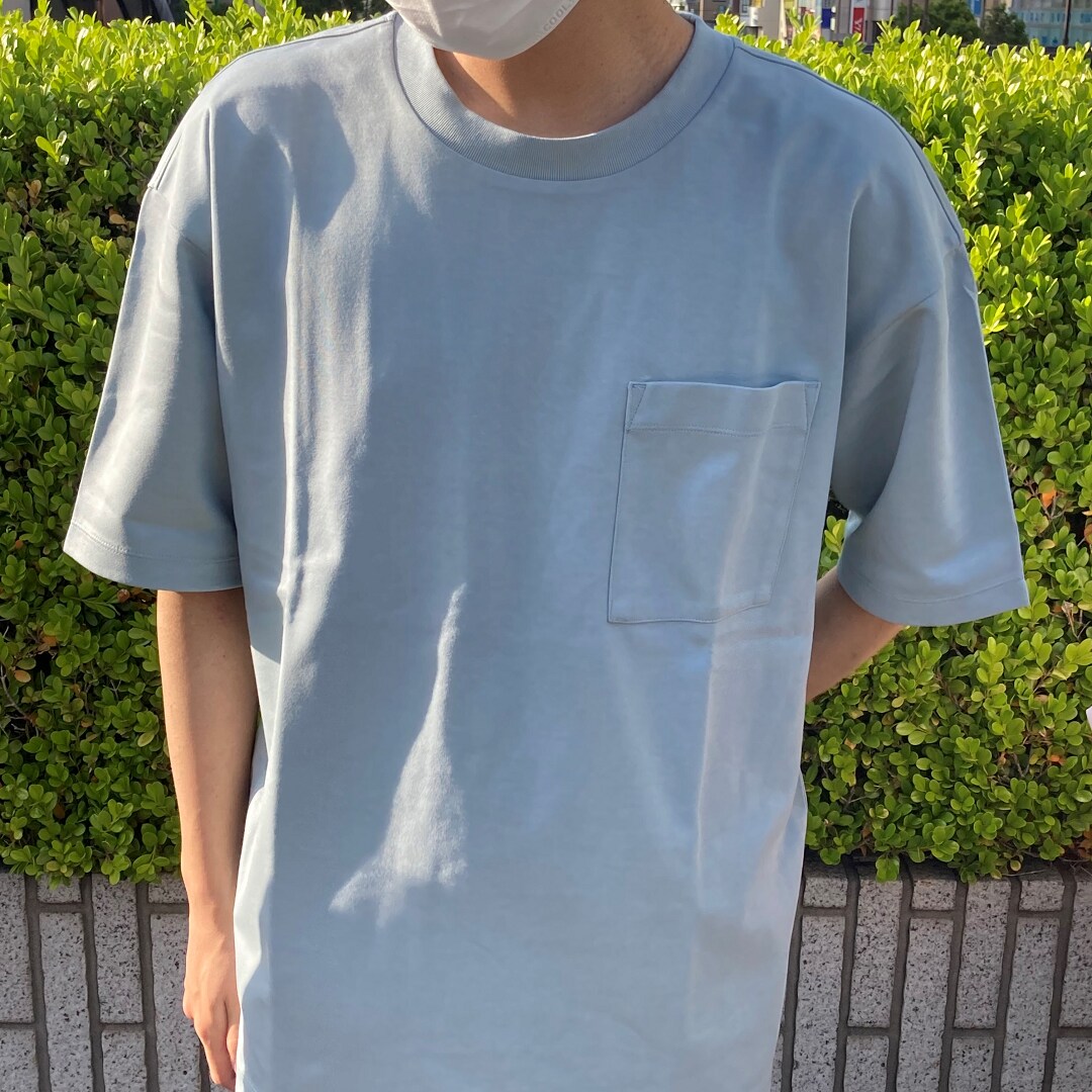 涼感Tシャツ着用画像1