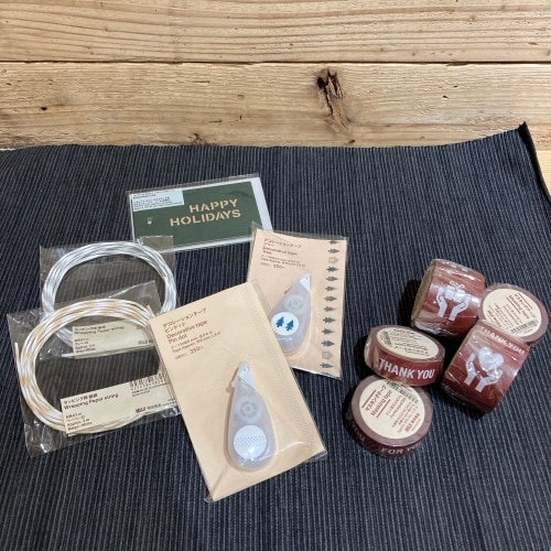 クリスマス文具の画像