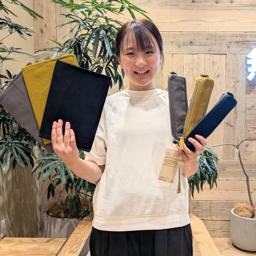 無印良品の帆布でできた文具
