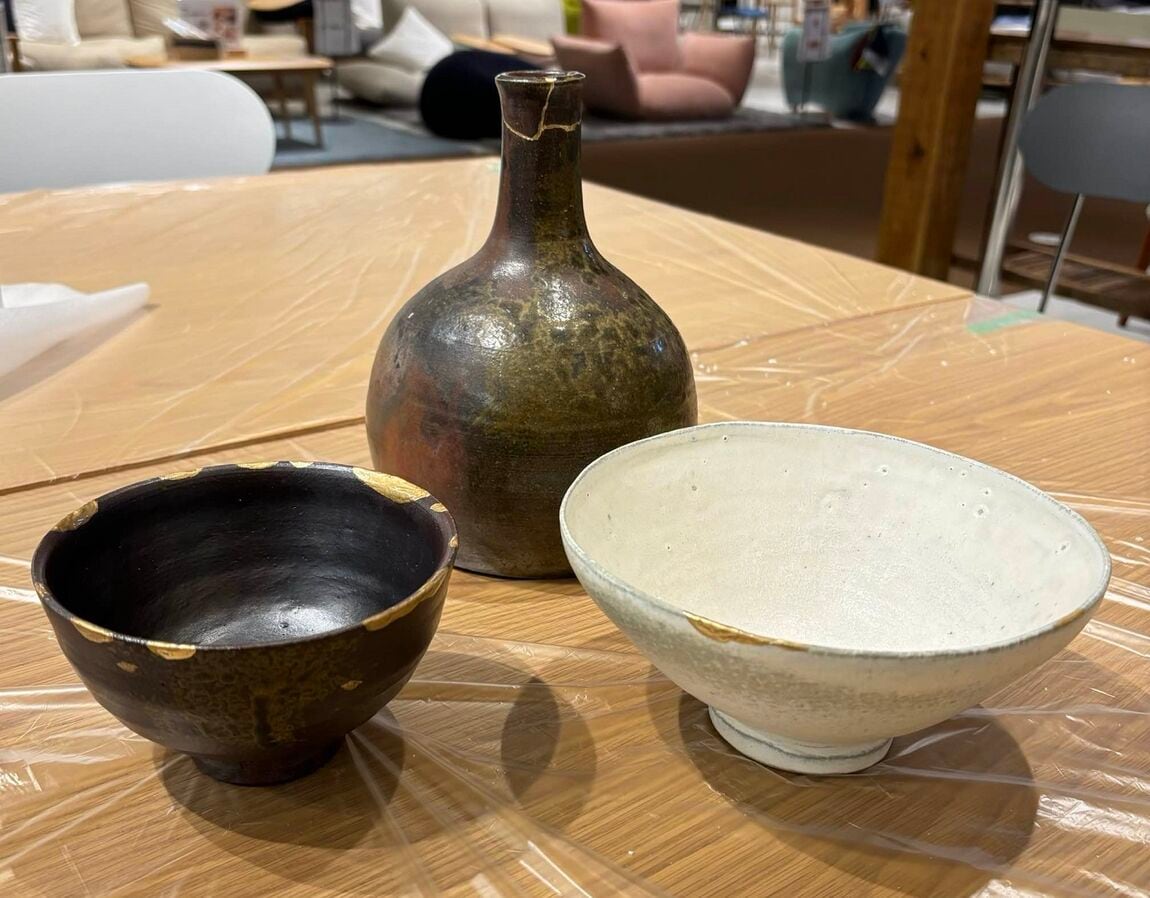 阪急西宮ガーデンズ】イベントレポート|7/12(月・祝)|簡易金継ぎワーク