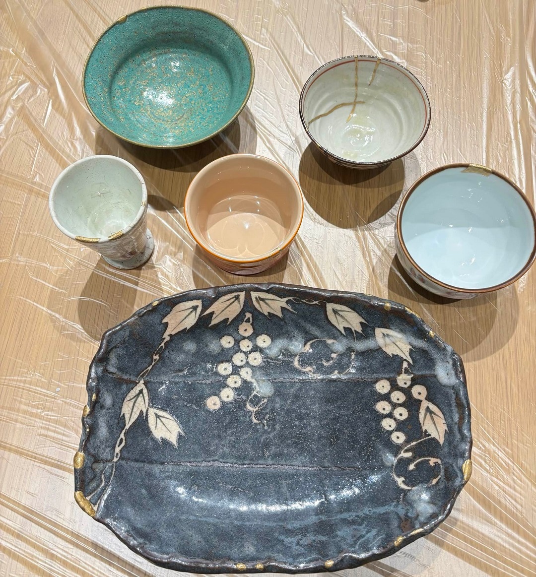 阪急西宮ガーデンズ】イベントレポート|7/12(月・祝)|簡易金継ぎワーク