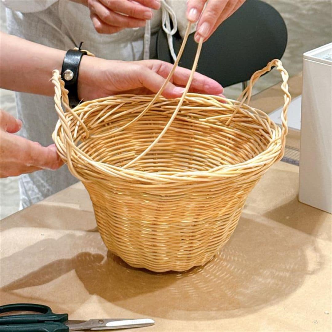 神戸阪急_カゴ編み