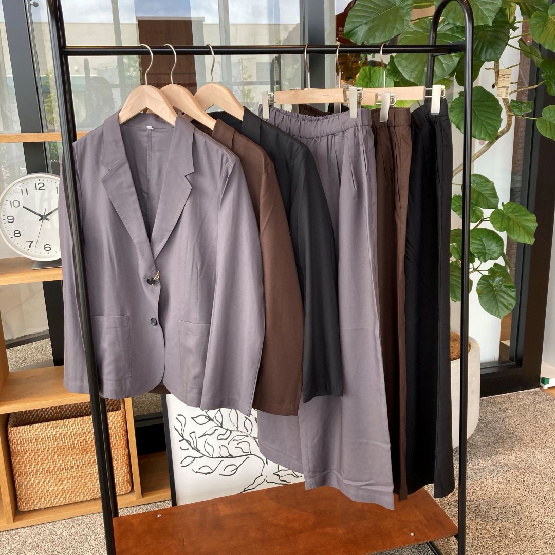 【新大村駅前】今から使える、なめらかシャツジャケット入荷！_uee7q8