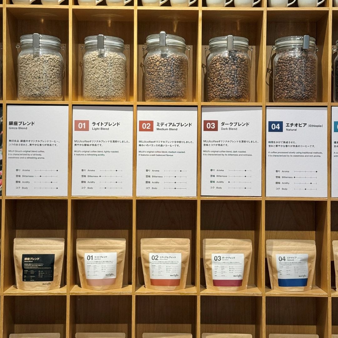 【銀座】MUJI Coffee リニューアルしました｜1F 食品 　