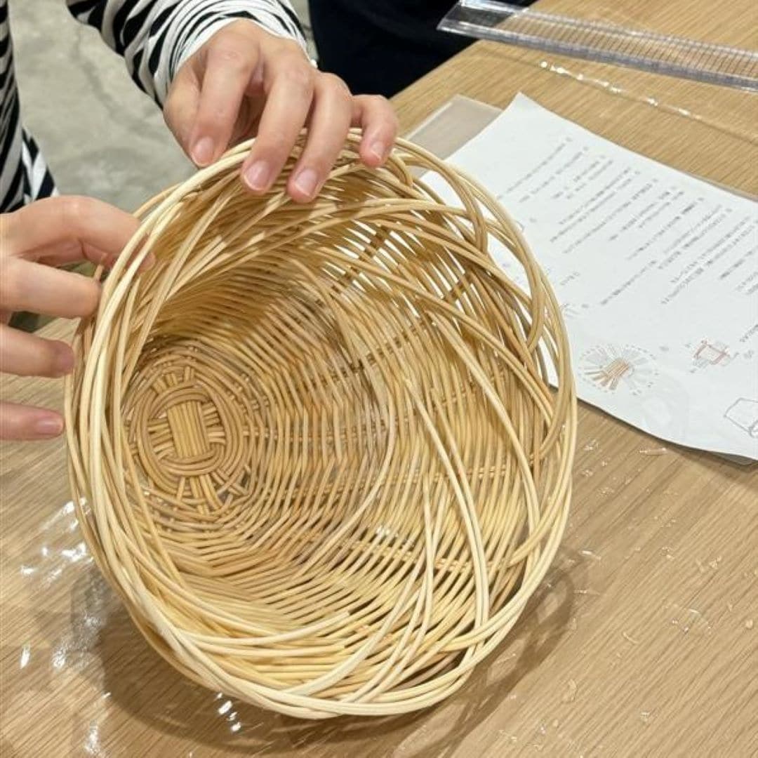 神戸阪急_カゴ編み