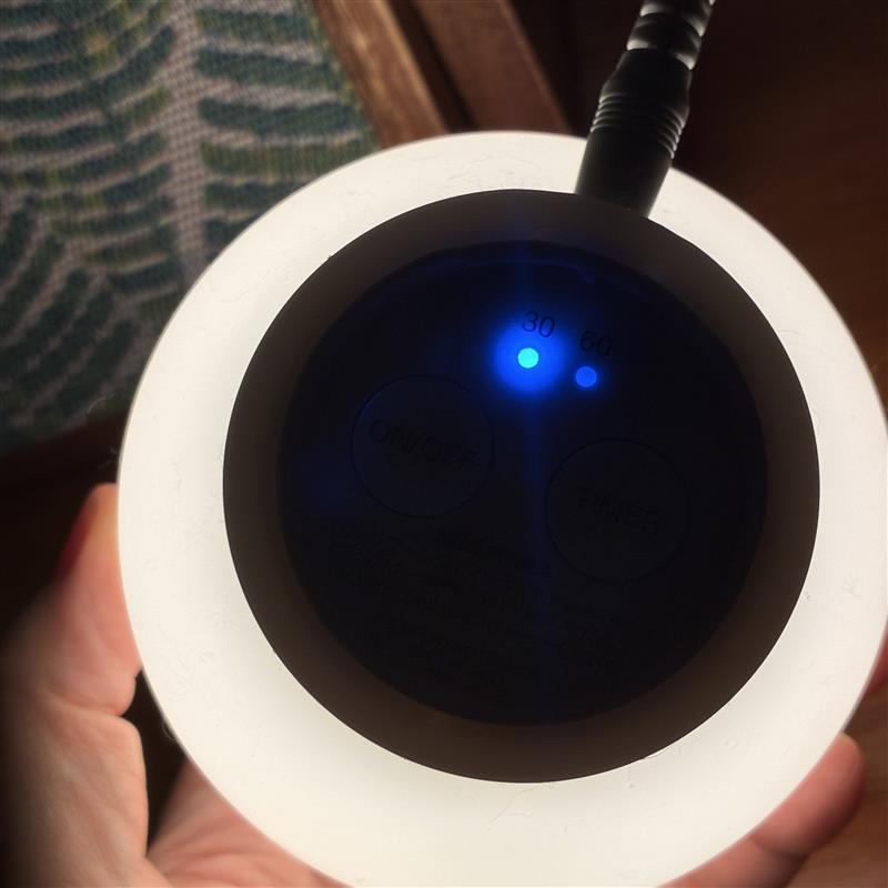 タイマー付きライト