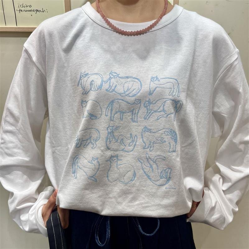 【IDÉE渋谷店】「アートを纏う」新作ロングスリーブTシャツ発売_P7eHOT