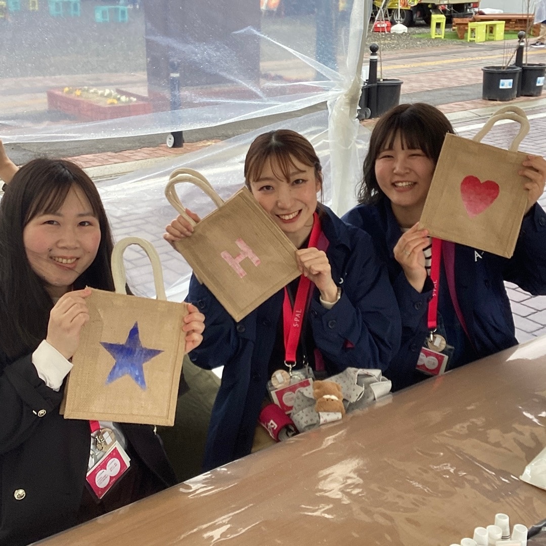 【エスパル福島】4月4日ハルフェスinえきまえ2026　ステンシルでオリジナルバッグを作るワークショップ｜イベントレポート