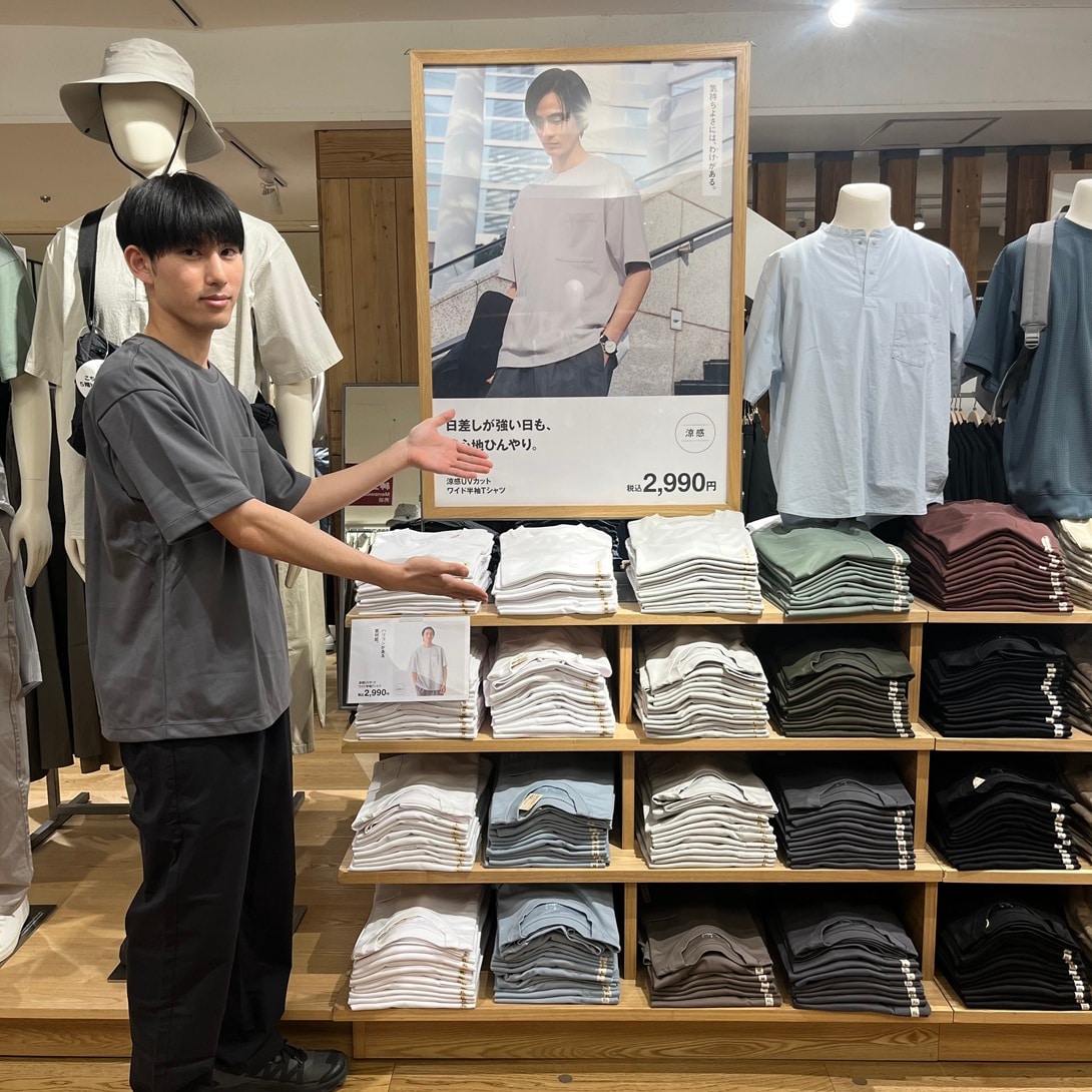 神戸阪急_Tシャツ_紳士売場