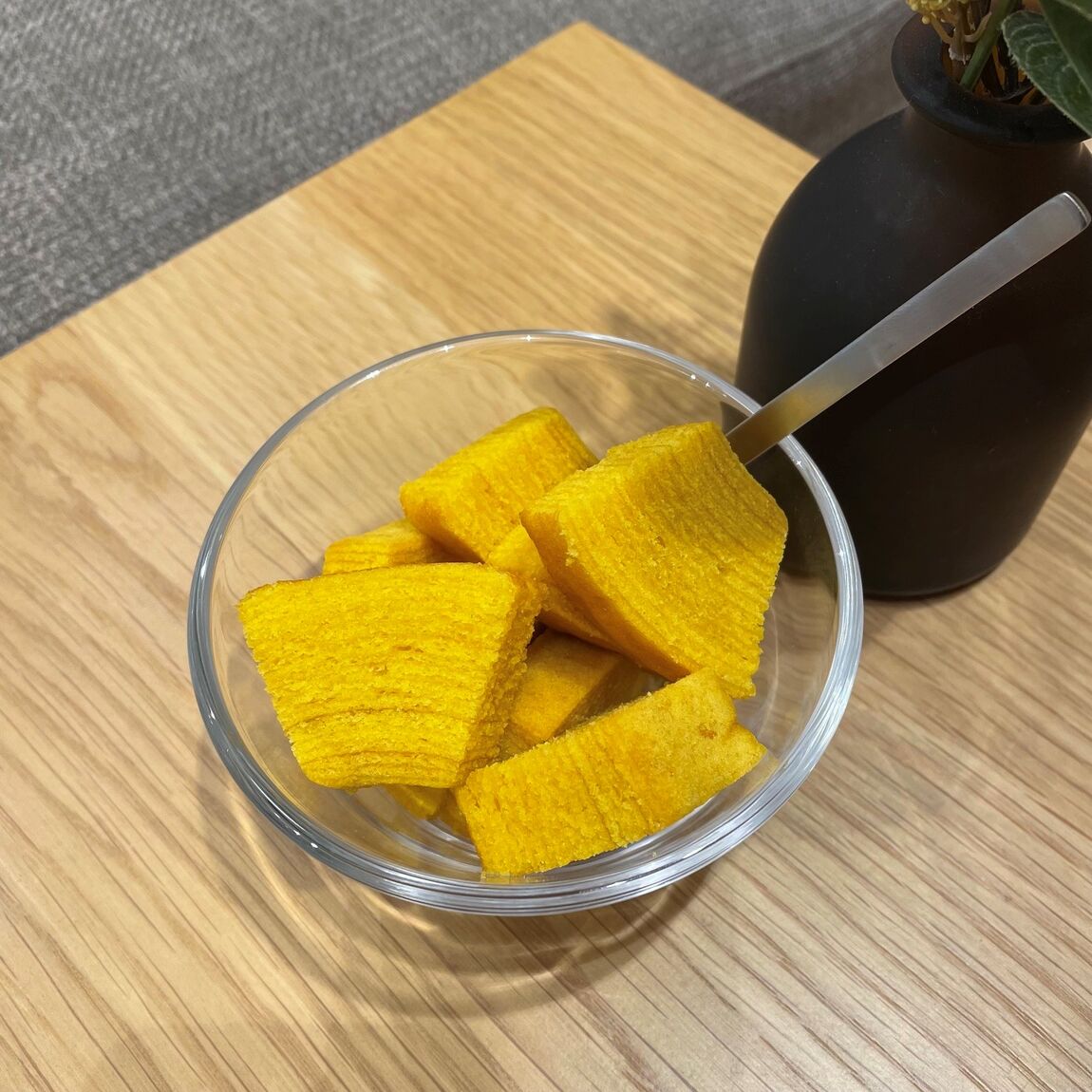 【ゆめタウン浜田】試食会のお知らせ｜不揃い　ほめられかぼちゃバウム_V9cnHm