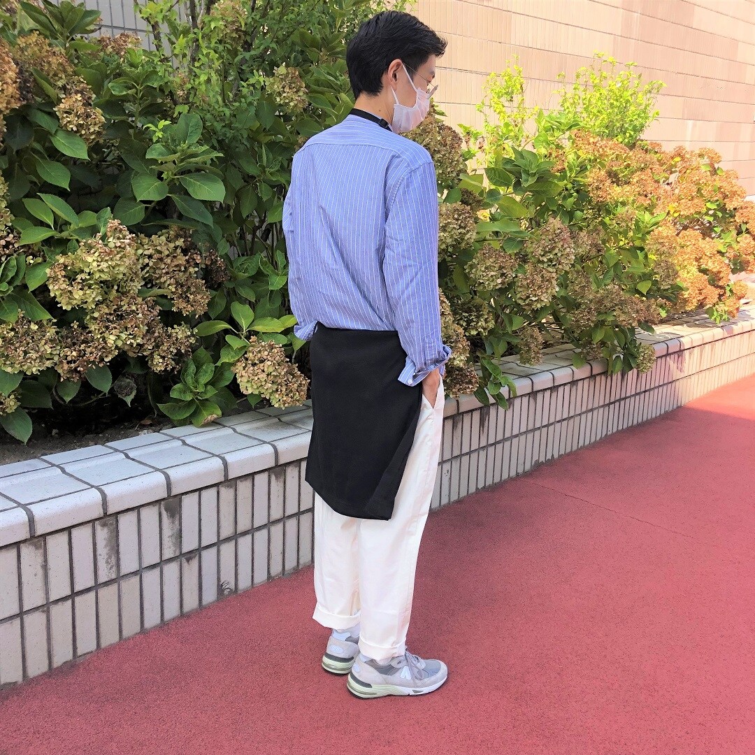 【泉中央セルバ】スタッフスナップ　コーデ　秋の旅行　二重編みスウェットカーディガン