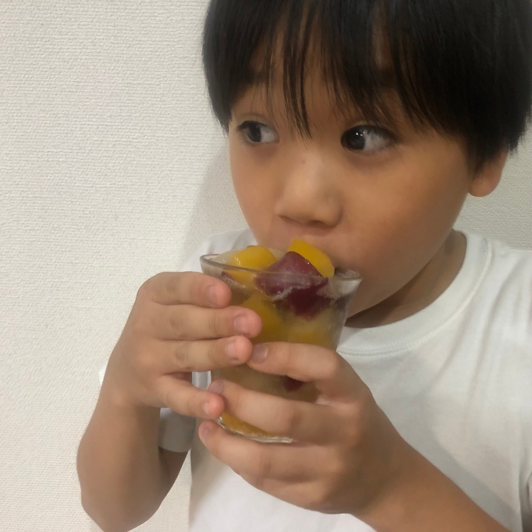 【岡山ロッツ】果汁１００％ゼリーで作ってみました
