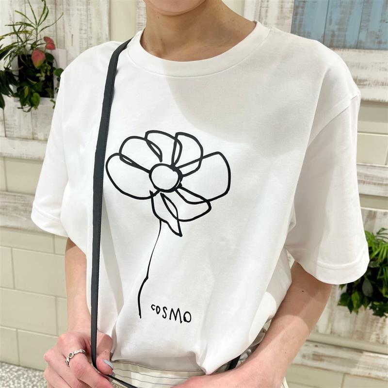 Tシャツ花　上半身