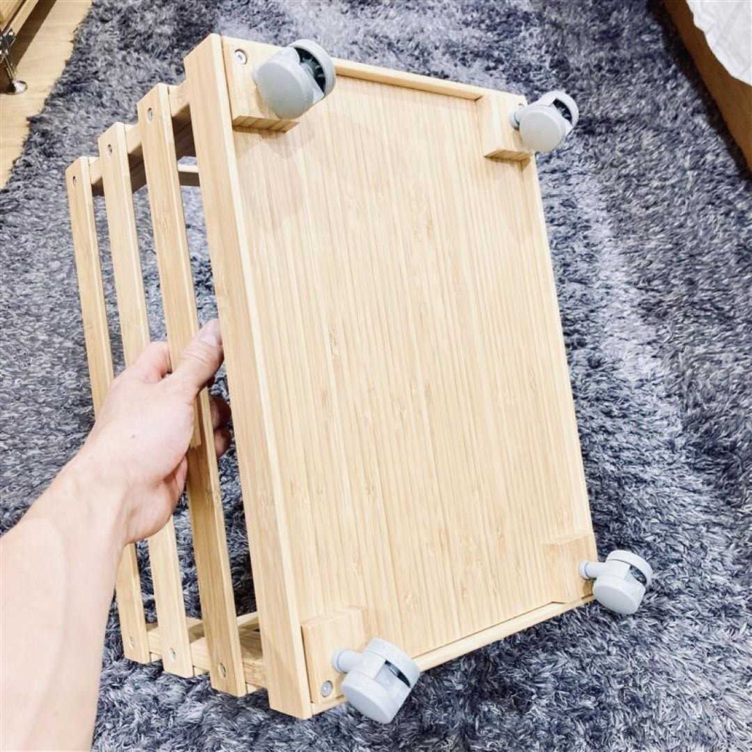 【ららぽーと豊洲】重ねて使える 竹材すのこボックス_Nd5YEh