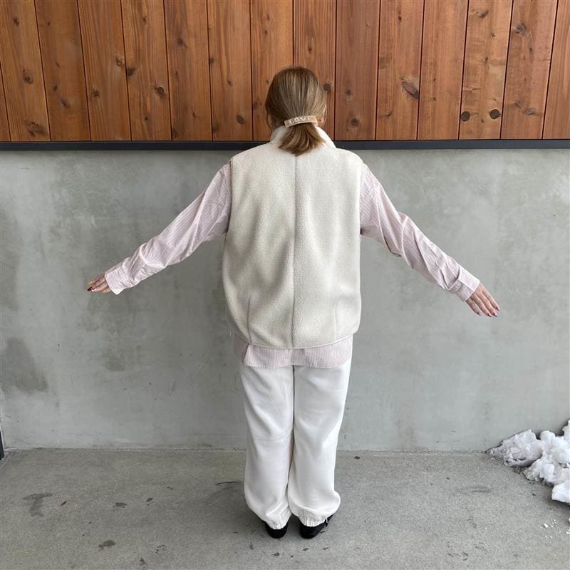 ボアフリース　ベスト