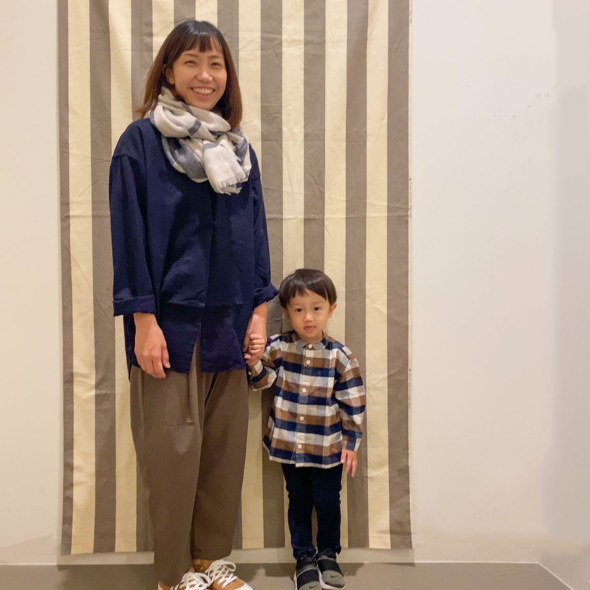 【イオンモール浦和美園】フランネル親子写真