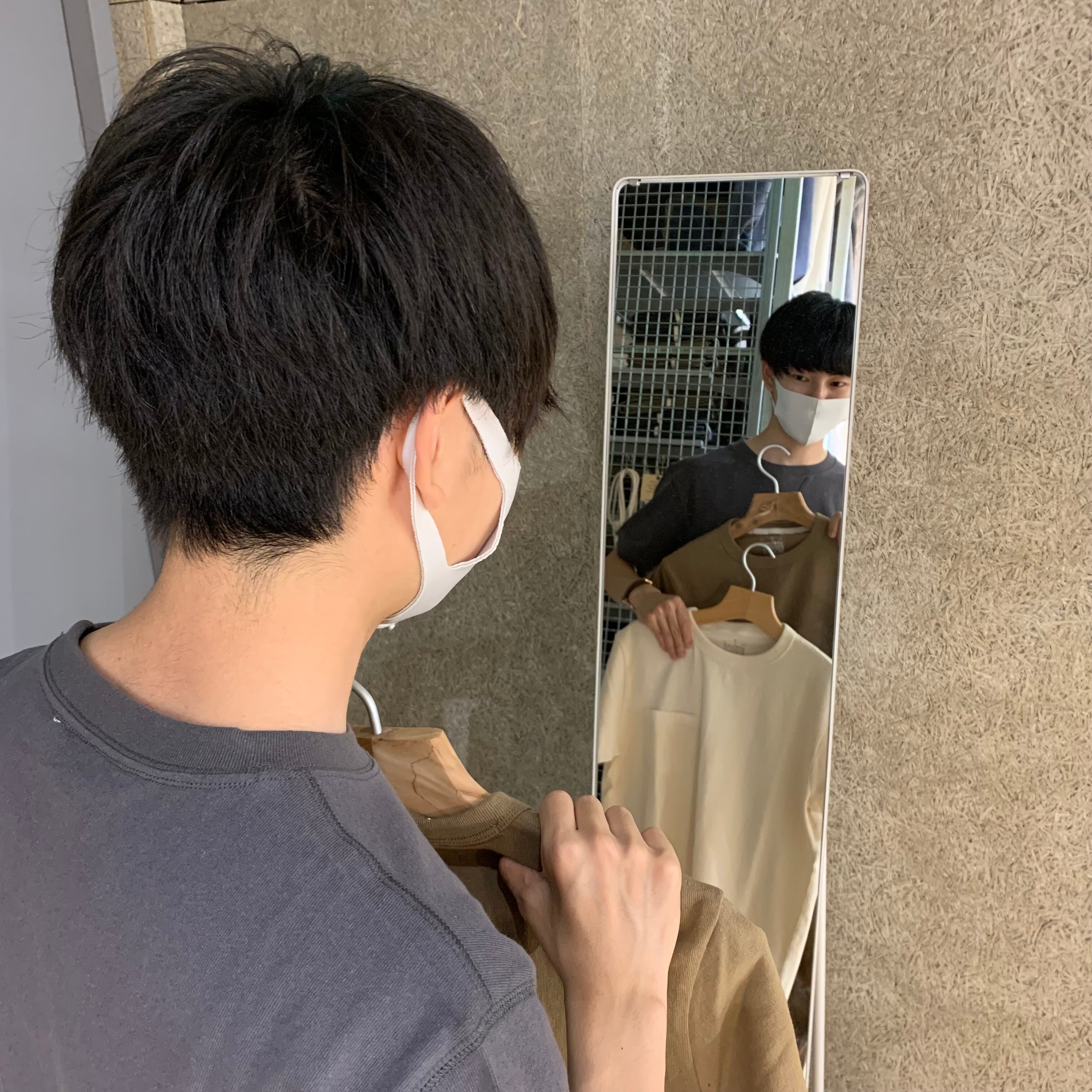 【岡山ロッツ】太番手天竺編みポケット付きTシャツ