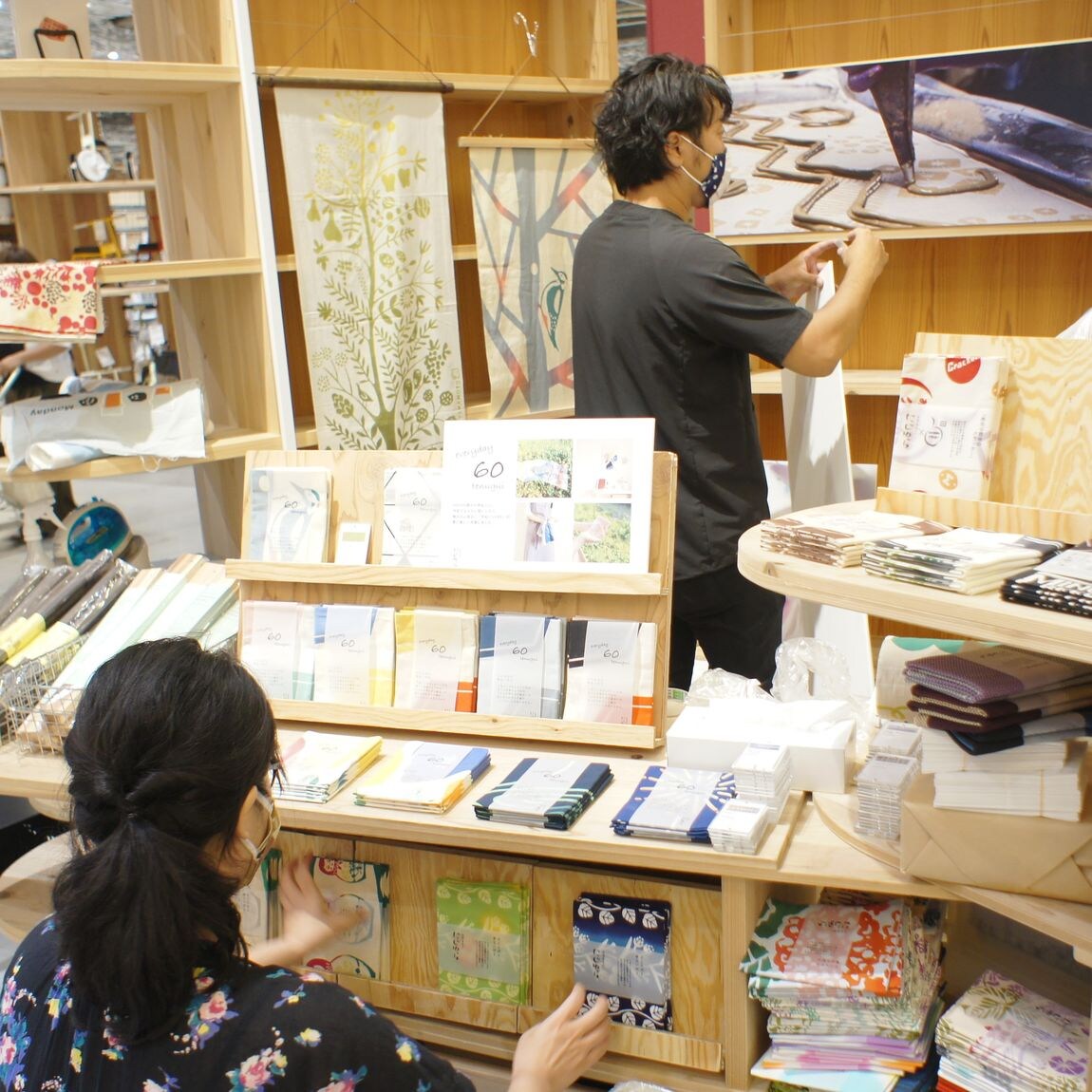 【堺北花田】手ぬぐい専門店「にじゆら」の手ぬぐい販売がはじまります。｜お知らせ