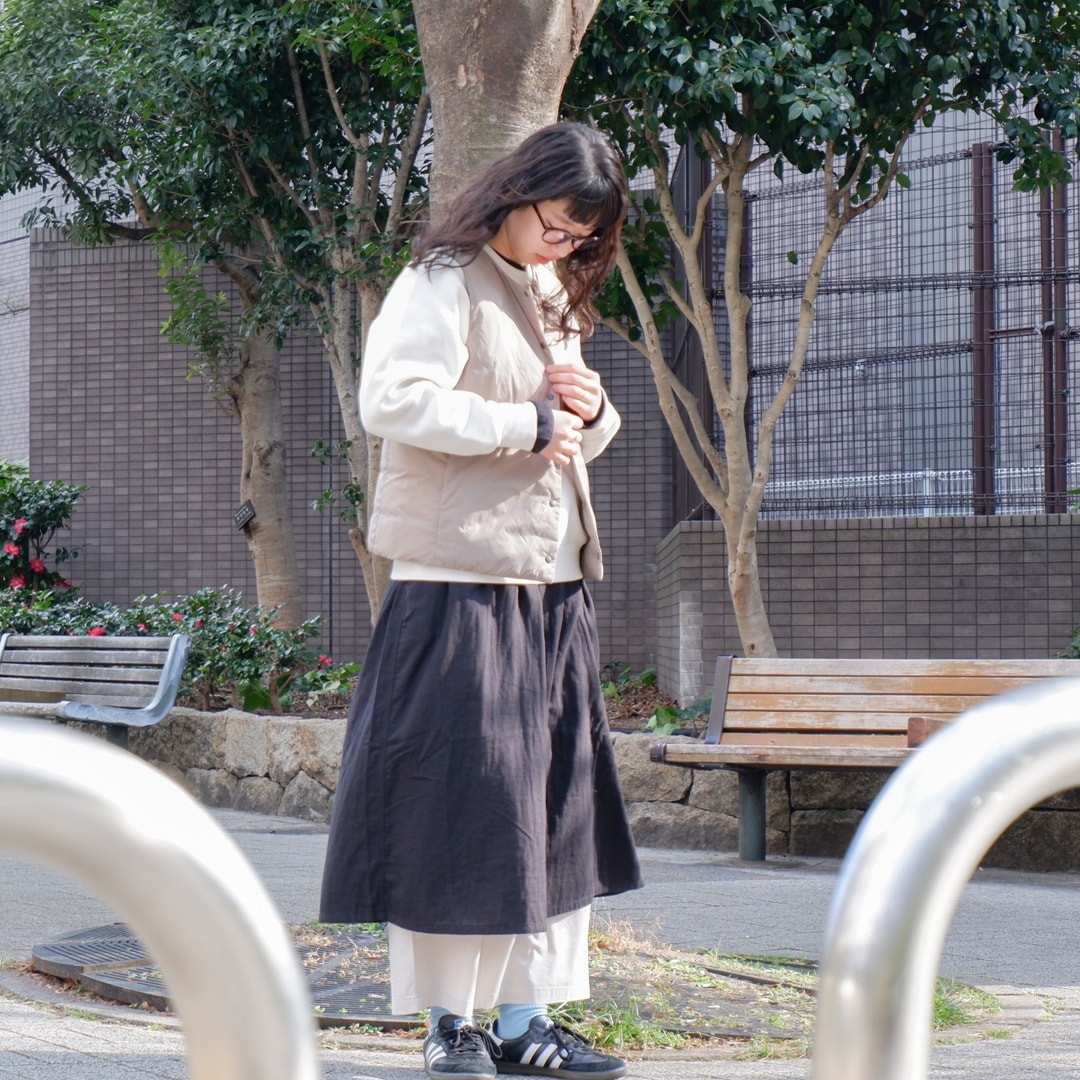 【京都山科】スウェットで冬と春、わたしの着回し｜スタッフコーディネート