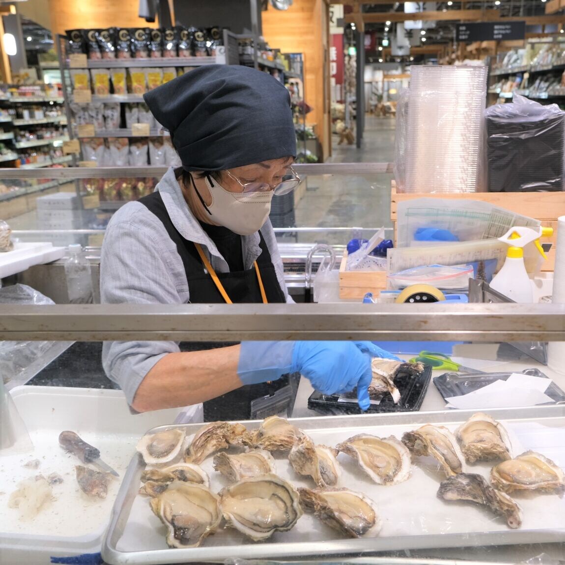 【堺北花田】今日のおすすめは『きめじまぐろ』『岩かき』｜鮮魚売場から