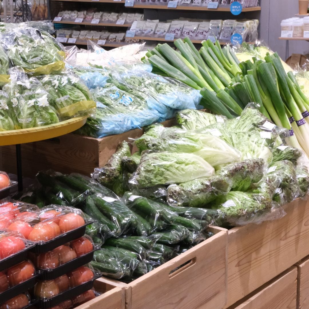 【堺北花田】林田商店さんの市場まつり開催中｜青果売場から