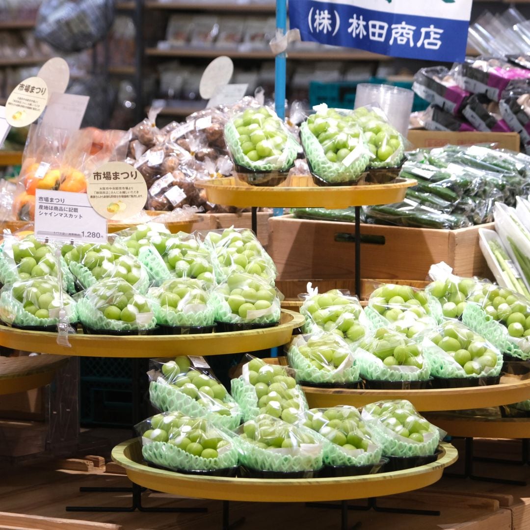 【堺北花田】林田商店さんの市場まつり開催中｜青果売場から_KEE1H3