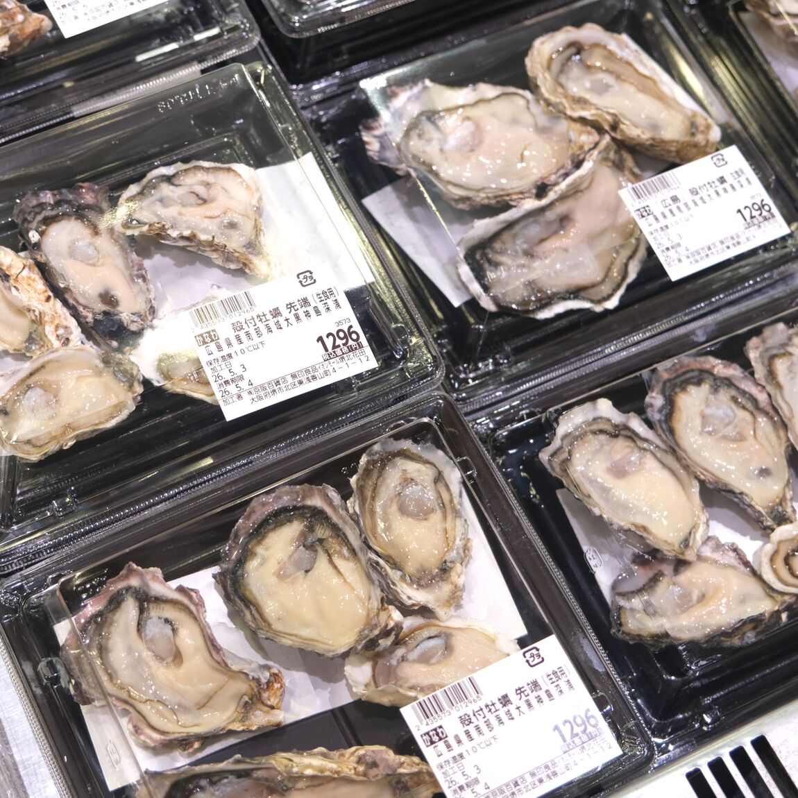 【堺北花田】かなわの殻付牡蠣、販売中です｜鮮魚売場から