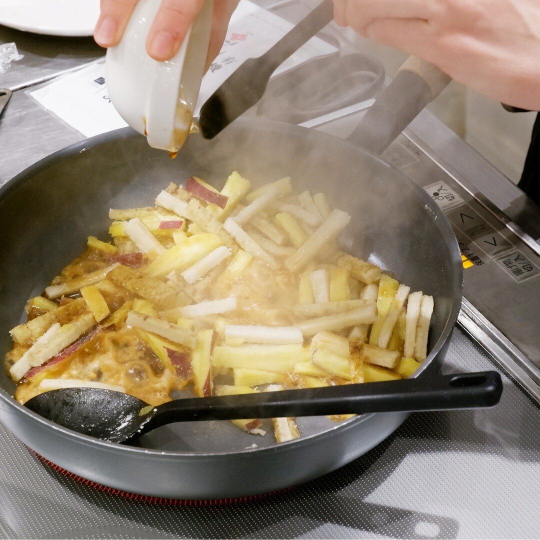 【京都山科】甘辛絡める秋の根菜｜いっしょにつくろう